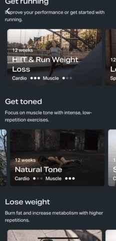 Freeletics weights free discount gain