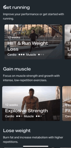 Weights free gain discount freeletics